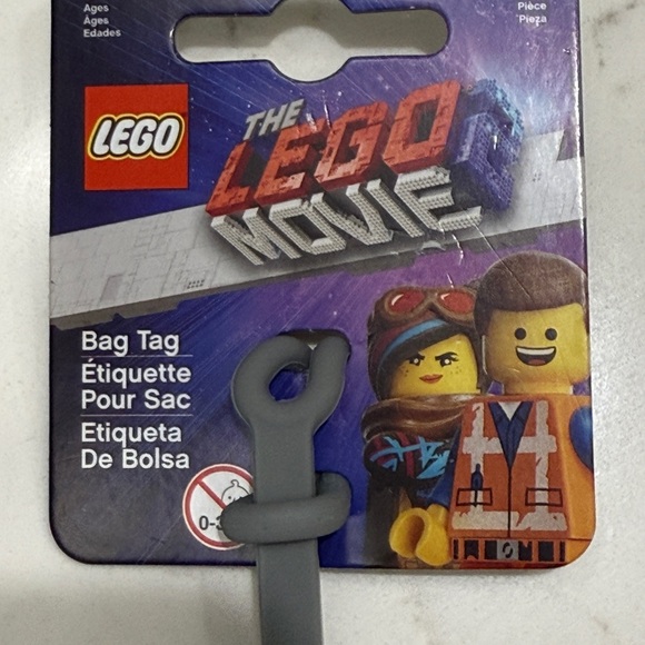 LEGO Movie 2 Sweet Mayhem luggage tag by Jazwares - Retired - Picture 3 of 5